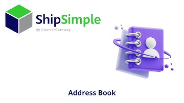 ShipSimple Demo: Address Book