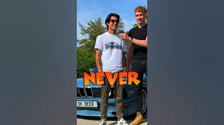 Aiden's Manual BMW E28 Build // #shorts