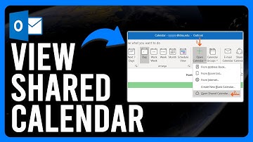 How to View a Shared Calendar in Outlook (How to Open a Shared Calendar)