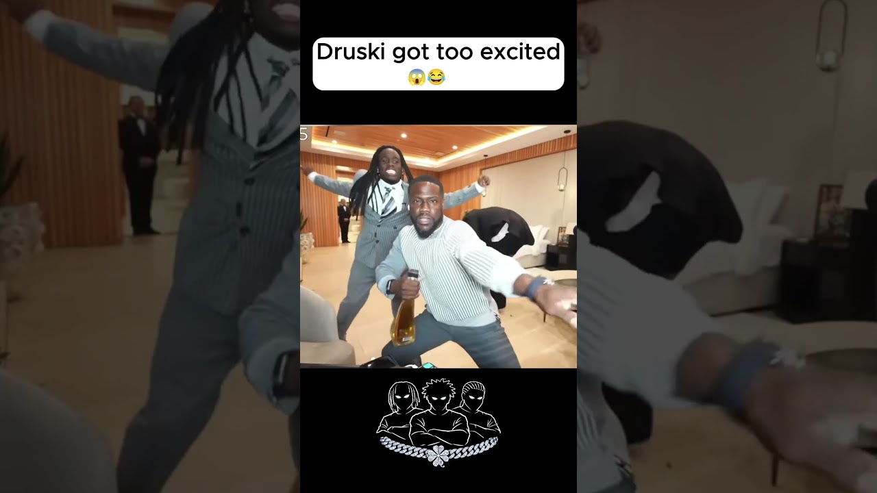 Druski got too excited… chaos broke out 😱😂