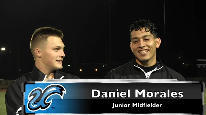 Men's Soccer's Calvin Smick and Daniel Morales Pos...