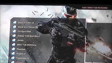 MW2 TU8 Mod Menu Theory +Download