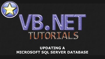 VB.NET Tutorial - UPDATE a SQL Server Database - Part 3