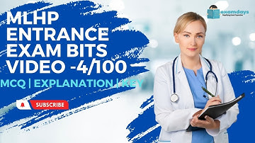 MLHP Entrance Exam Important Bits Part 4 | MCQ QUIZ | Questions and Answers | Examdays TSAP