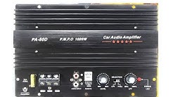 PA-80D 1000W Amplifier Unboxing (12V 1000W Mono Car Audio Power Amplifier) BEST BUDGET CAR AMPLIFIER 