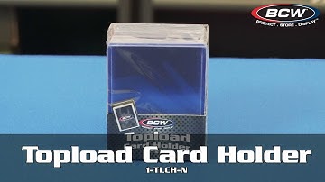 BCW Toploading Card Holders - Standard