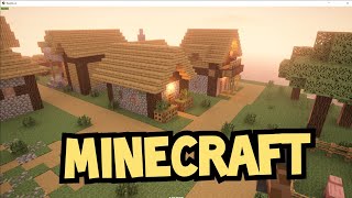 Destructive explosion! Destruction of the Village in Minecraft. Teardown