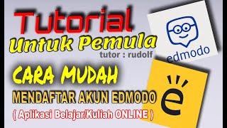 EDMODO Tutorial For Beginners | How to Register Edmodo / Create ACCOUNT on EDMODO (you can directly)
