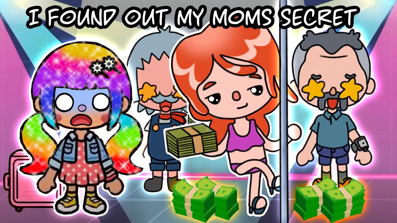 I Found Out My Moms Secret 👩🦰🤑💰👧 Toca Life World Toca Boca YouTube