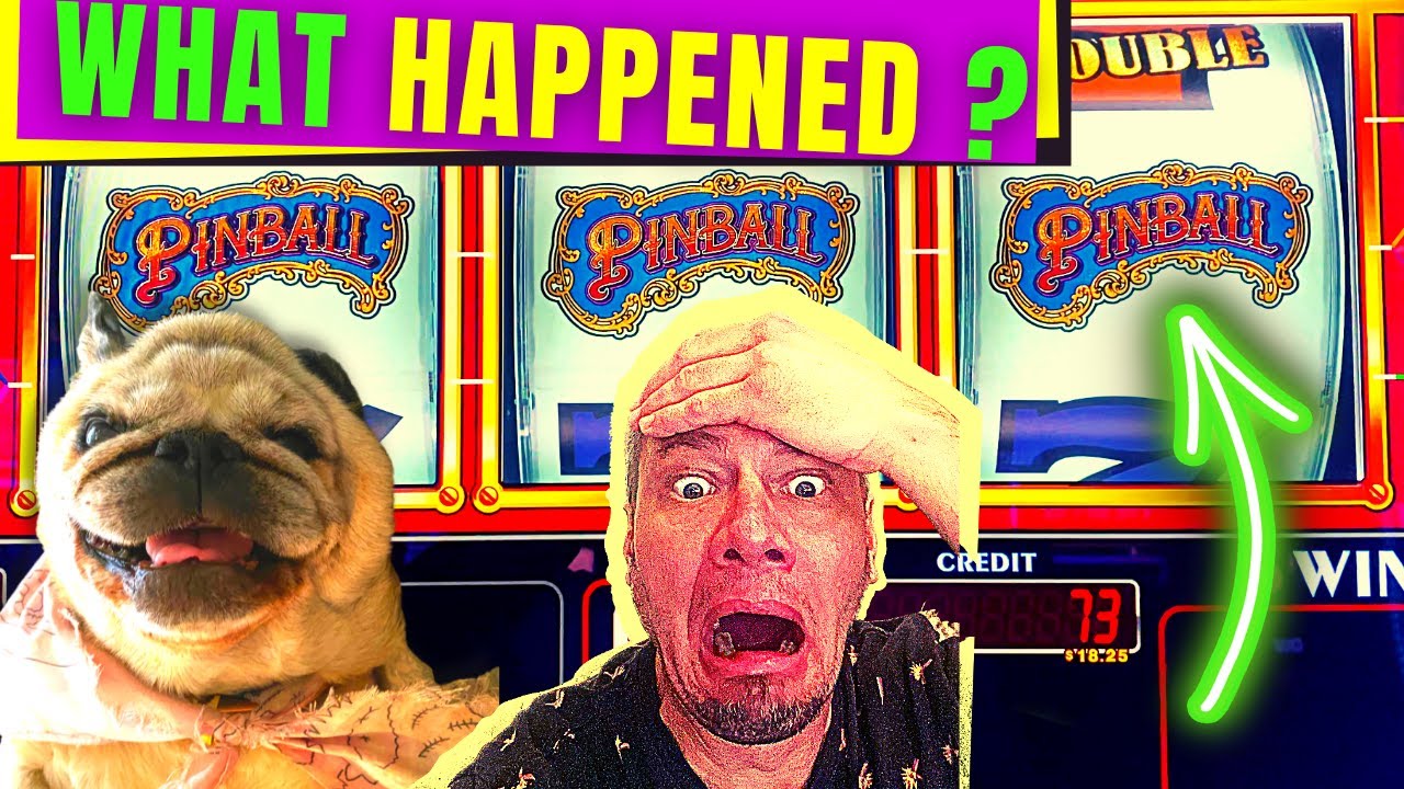 🧨🐶Ruby WINS BONUS on CowboySlots Pinball Slot Machine in Las Vegas