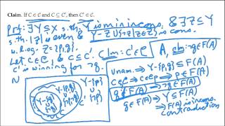Judgement Aggregation: Proofs