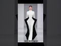 SELLBAY NOIR GEOMETRY GOWN #fashion