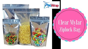 PacWrap.2cart - How to Hand Fill Clear Silver Ziplock Bag