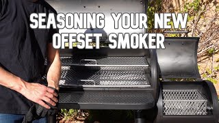 Seasoning your New Offset Smoker | Chargriller Grand Champ XD Initial Burn by It's Ryan Turley 75,584 views 3 years ago 7 minutes, 10 seconds
