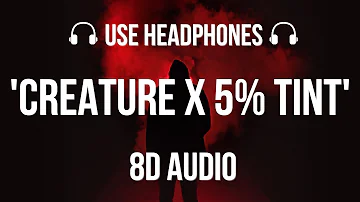 Creature x 5% TINT - (8D AUDIO) Pop Smoke, Travis Scott | TikTok Remix (432Hz)