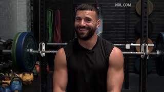 Weights training for NRL | Preseason Rugby League workout with Josh Mansour