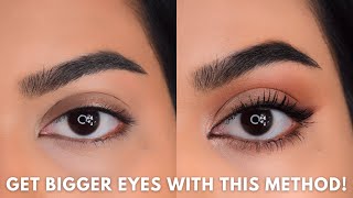 5 SECRET TIPS TO MAKE YOUR EYES LOOK BIGGER | Eye makeup look for Small eyes #eyemakeup  #smalleyes