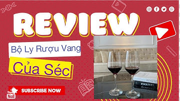 Review Bô ly rượu vang của Séc - Bộ ly pha lê của Séc