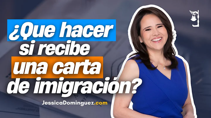 ¿Recibiste una carta de inmigración? Mira esto antes de responder