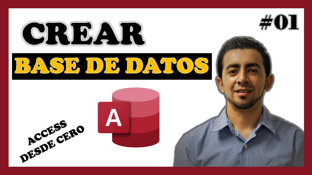 Crear una base de datos en access