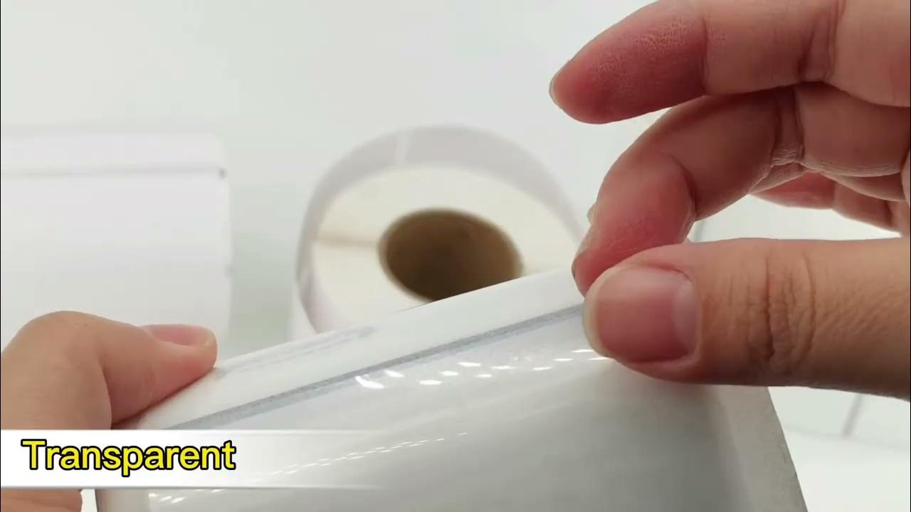 Can you thermal print on clear labels? YouTube