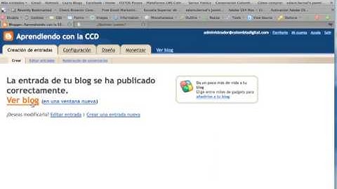 ¿Cómo realizar un blog? Parte 2