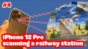 iPhone LiDAR 3D scan and SiteScape app