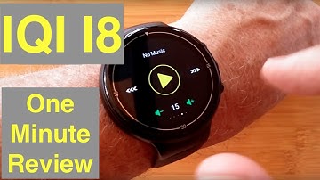 IQI I8 4G Android 7.1.1 Always Time Display Smartwatch: One Minute  Overview