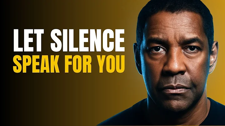 Let Silence Speak for You — The Power of Staying Quiet | Denzel Washington Motivation