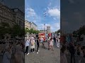 Забастовка фермеров и водителей в Амстердаме. Farmers and truck drivers strike in Amsterdam