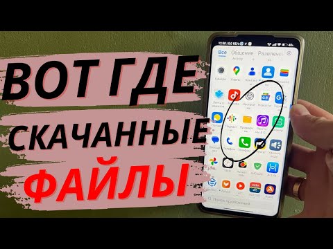 Как найти скаченные файлы в телефоне?