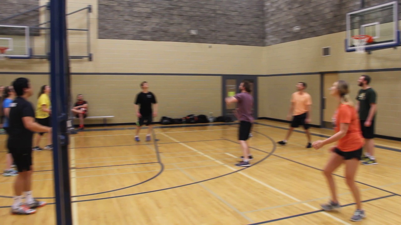 Coed adult volleyball Saskatoon Rec League 1 YouTube
