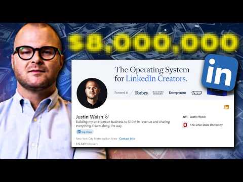 How to grow on LinkedIn in 2025 with this 3 step system (Justin Welsh)