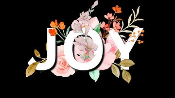 Easy Way To Create a Floral Typography Text Effect in Canva