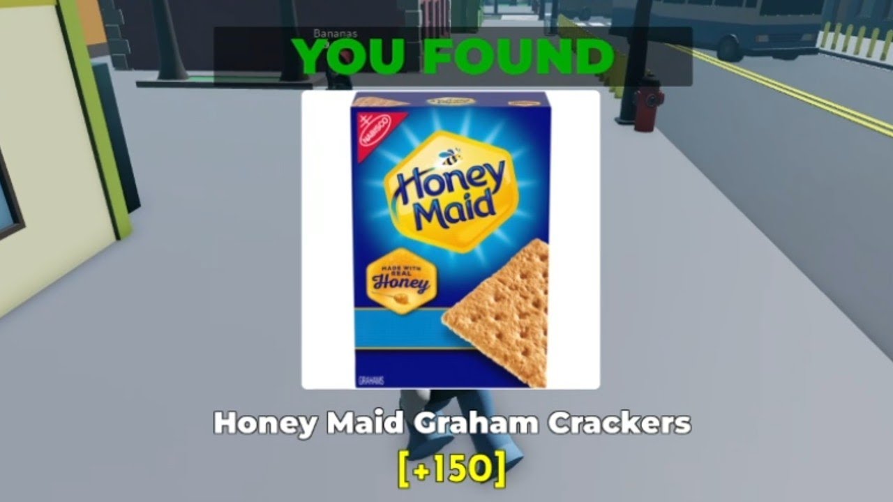 Find The Snacks Where To Find The Honey Maid Graham Crackers Roblox 