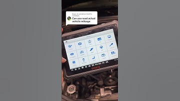 Great tool for checking mileage with #obd2scanner #otofix #autel