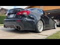 Lexus ISF Straight Pipe