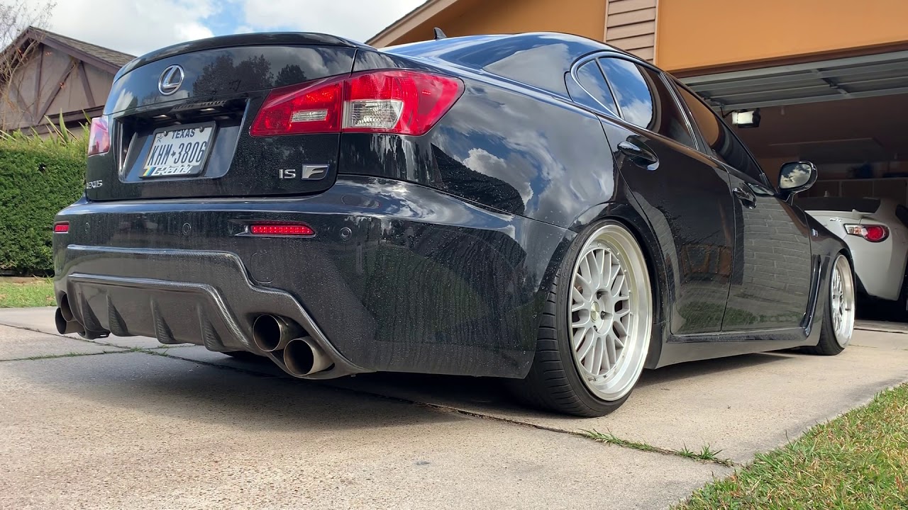 Lexus ISF Straight Pipe