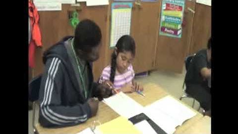 4th Grade  Writers Workshop Conferring Video 4/2013
