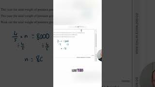 GCSE Maths 2025 Paper 1 Reverse Percentages #gcse2026 #gcsemaths #study #gcse #grade9maths  #shorts