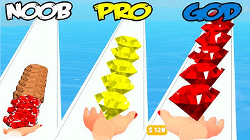 NOOB vs PRO vs HACKER in Gem Stack