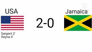 USA vs Jamaica Prediction (International Friendly)