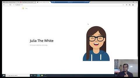 Creating our first Static Web Site using Hugo Themes