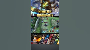 Minotaur Shorts | Minotaur Highlights | Minotaur Gameplay | Minotaur Mobile Legend Bang Bang