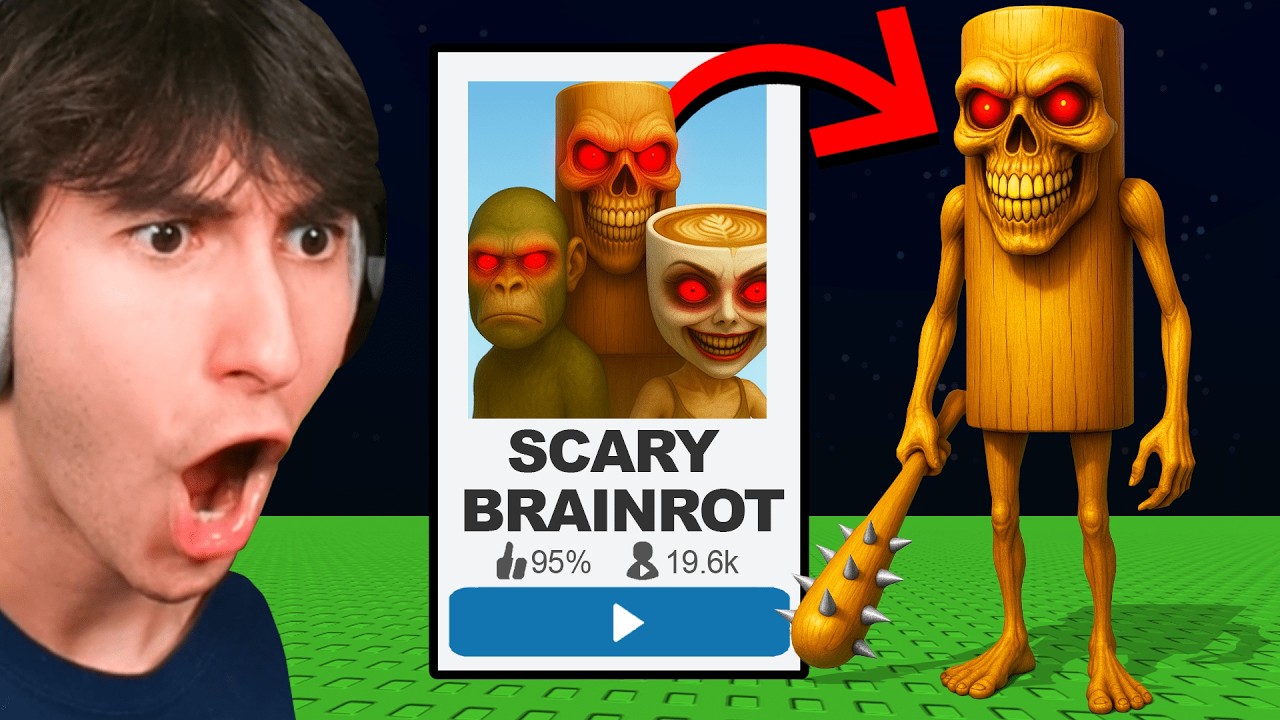 I Survived Scary Brainrot In Roblox