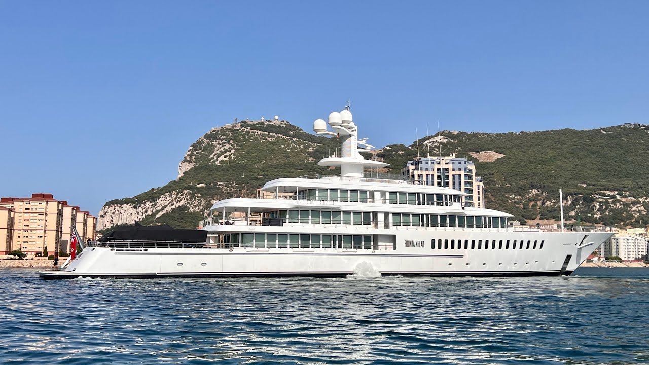 mega yacht fountainhead