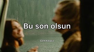 Cem Karaca - Bu Son Olsun 