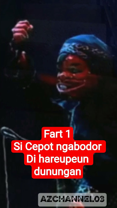Si Cepot Ngabodor hareupeun dunungan #wayangbobodoran