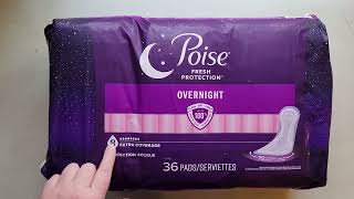 Let's Open These & Check Them Out! POISE Overnight Pads by Kgiyav Styavis 175 views 2 weeks ago 1 minute, 56 seconds