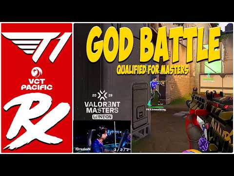 QUALIFIED FOR MASTERS! Paper Rex vs T1 - HIGHLIGHTS - VCT Pacific 2026 - PRX vs T1  VALORANT